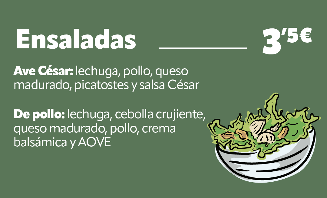 ensaladas