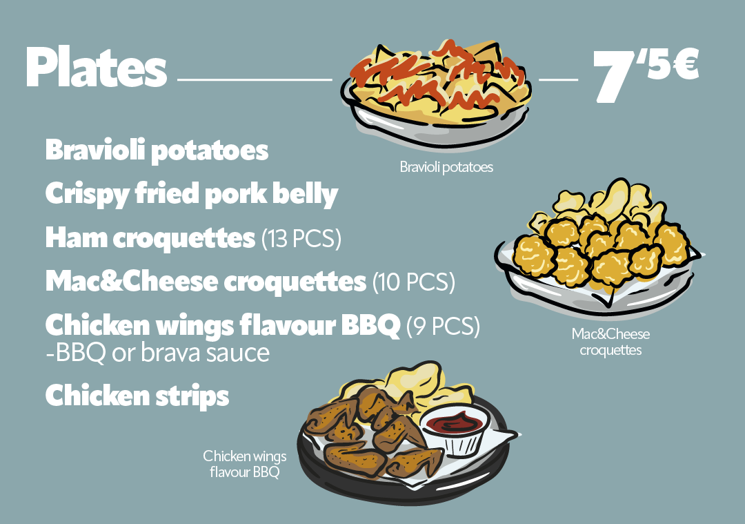 Platos y raciones