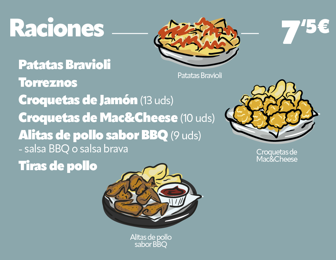 Platos y raciones