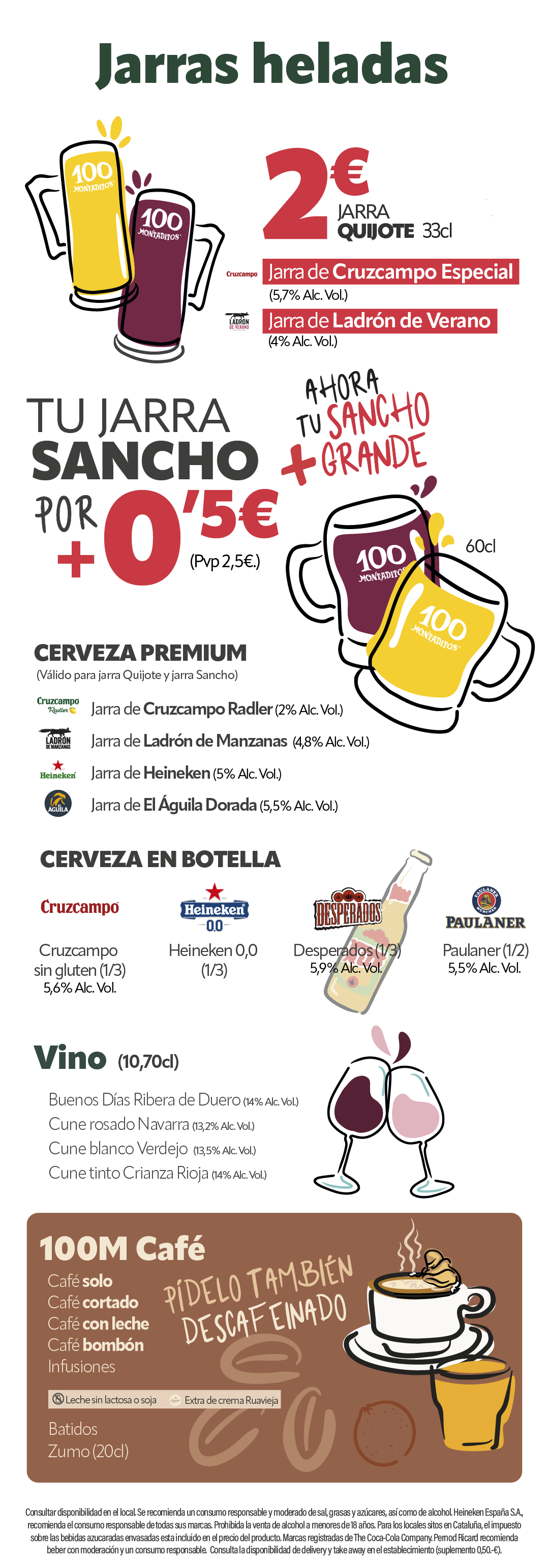 Carta de Bebidas