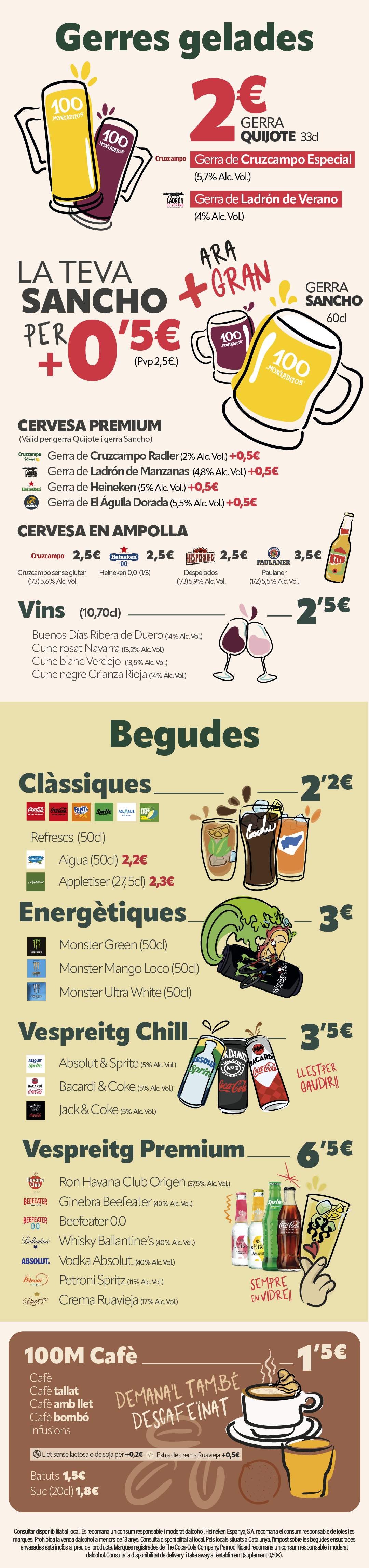 jarras heladas