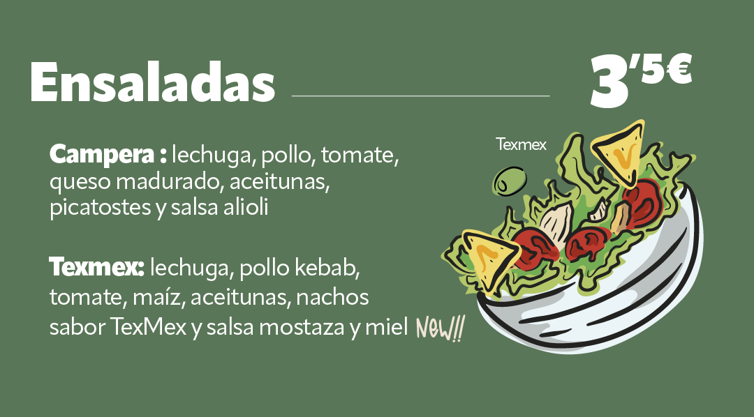 ensaladas
